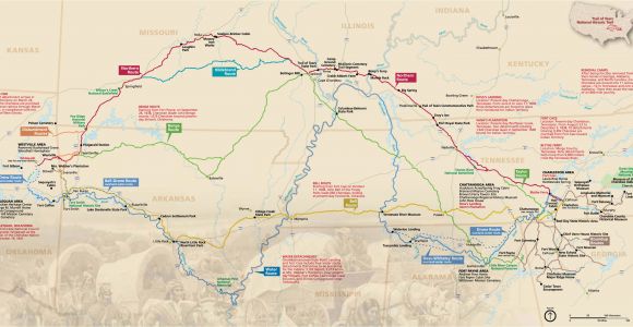 Trail Of Tears Tennessee Map Map Of Henderson Colorado Maps Trail Of Tears National Historic