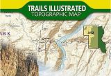 Trails Illustrated Maps Colorado Canyonlands National Park Maze District Map 312 by National