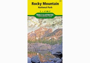 Trails Illustrated Maps Colorado National Geographic Rocky Mountain National Park Mast General Store