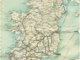 Train Ireland Map the Sunny Side Of Ireland John O Mahony and R Lloyd Praeger