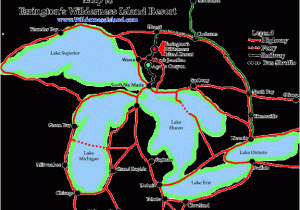 Train Map Canada Canadian Adventure Vacations Fishing Region In northern Ontario