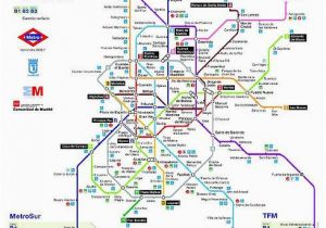 Train Map In Spain Plano Metro Madrid 2006 My soul Madrid Map Spanish Art