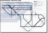 Train Map Of south East England south Eastern Train Rail Maps