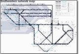 Train Map Of south East England south Eastern Train Rail Maps