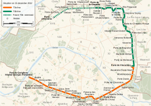 Train Route Map France A Le De France Tramway Lines 3a and 3b Wikipedia