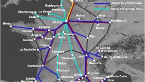 Train Route Map France Trains From London to France From A 35 London to Nice