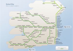 Train Travel In Ireland Map Map Of Ireland Road Network Download them and Print