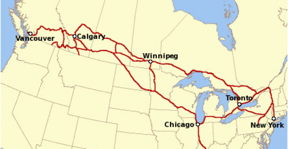 Trains In Canada Map Canadian Pacific Railway Wikipedia