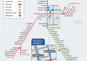 Trains In Ireland Route Map From December This is What the Luas Map Will Look Like
