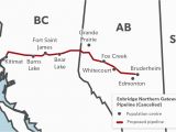 Trans Canada Pipeline Map Pipelines In Canada the Canadian Encyclopedia