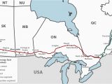 Trans Canada Railway Map Pipelines In Canada the Canadian Encyclopedia