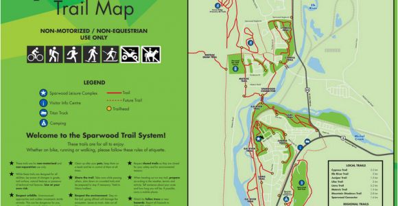 Trans Canada Trail Map Bc Welcome District Of Sparwood