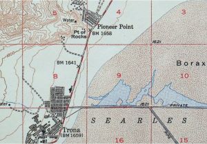 Trona California Map 1949 Trona California Searles Valley 15 Minute Usgs topographic topo