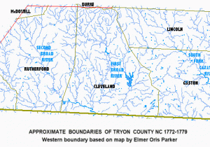 Tryon north Carolina Map north Carolina County Map