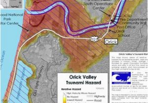 Tsunami Map oregon Coast Pdf Relative Tsunami Hazard Maps Humboldt County California