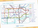 Tube Map London England London Underground Map London London Underground Transport