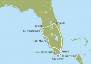 Tunnel Of Trees Michigan Map Florida Rundreise Ab orlando Individuell Buchen Canusa