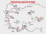 Turkey On Map Of Europe Itineraries for A Road Trip In Turkey Travel Europe Road