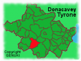 Tyrone Ireland Map Map Map Showing the Location Of Donacavey In County Tyrone