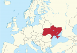 Ukraine On A Map Of Europe Ukraine On the Map Of Europe Casami
