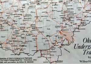 Underground Railroad Ohio Map All Things Wildly Considered Major Steps to Freedom southern