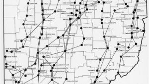 Underground Railroad Ohio Map Pinterest Ohio History Ohio History Map Of the Underground