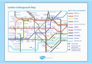Underground to Canada Map London Underground Map