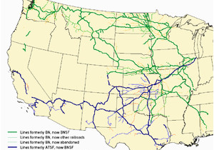 Union Pacific Railroad Map California Burlington northern Railroad Wikipedia