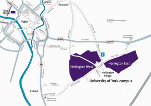 Universities In England Map Maps and Directions About the University the University Of York