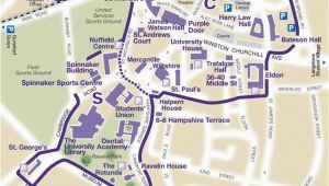 University Map England Find Your Way Around Our Campus the University Of