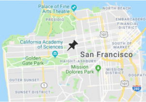 University Of California Locations Map University Of San Francisco