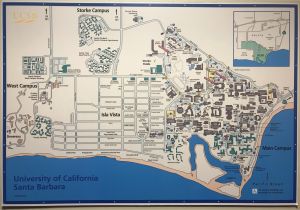 University Of California Santa Barbara Map Behrooz Parhami