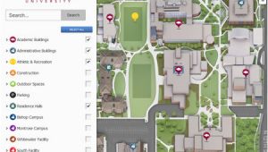 University Of Colorado Campus Map Campus Maps Colorado Mesa University