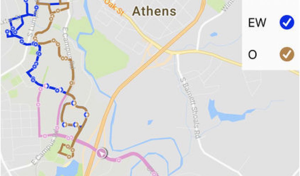 University Of Parking Map Uga Parking Map Maps Directions