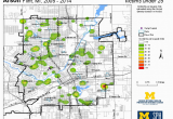 University Of Michigan Flint Map Crime Map Library Current Data Set Michigan Youth Violence