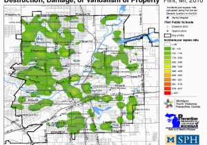 University Of Michigan Hospital Map Crime Map Library 2010 Data Set Michigan Youth Violence