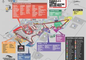 University Of Michigan Parking Map Maps Circuit Of the Americas