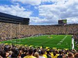 University Of Michigan Stadium Map Michigan Wolverines Football In Ann Arbor