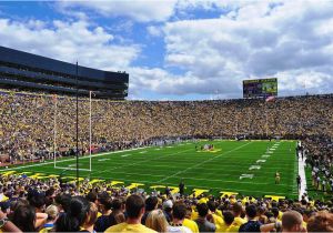 University Of Michigan Stadium Map Michigan Wolverines Football In Ann Arbor
