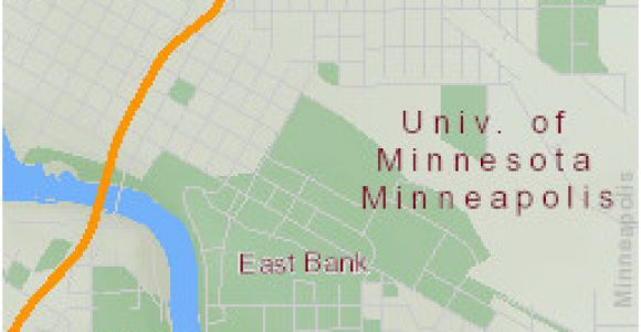 University Of Minnesota East Bank Map Campus Maps