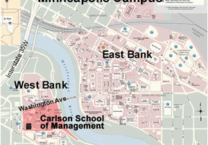 University Of Minnesota East Bank Map Misrc Directions Parking