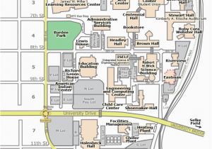 University Of Minnesota Minneapolis Campus Map Campus Map St Cloud State University