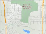 University Of Minnesota Twin Cities Map Campus Maps