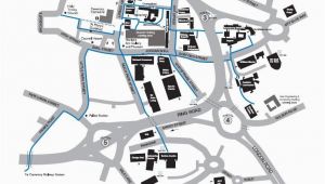 University Of New England Campus Map Campus Map Information Card Edition Campus Map Coventry