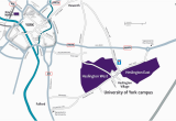 University Of New England Map Maps and Directions About the University the University Of York