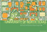 University Of north Texas Campus Map the University Of north Texas Denton Campus Master Plan 2005