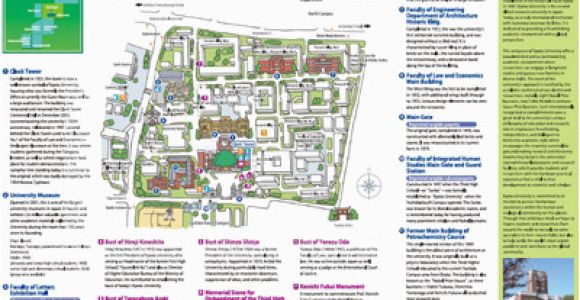 University Of northern Colorado Campus Map Main Campus Map Kyoto University