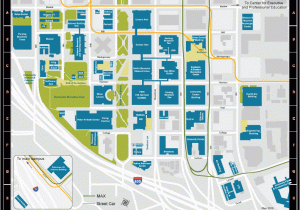 University Of oregon Campus Map Portland State University Campus Map