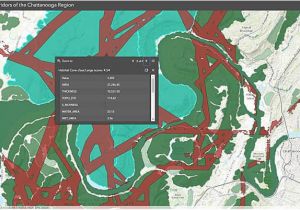 University Of Tennessee Chattanooga Map Seeing Green In the Scenic Chattanooga Region