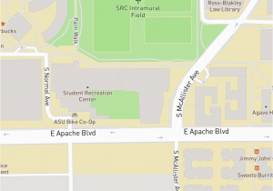 University Of West Georgia Campus Map asu Interactive Map